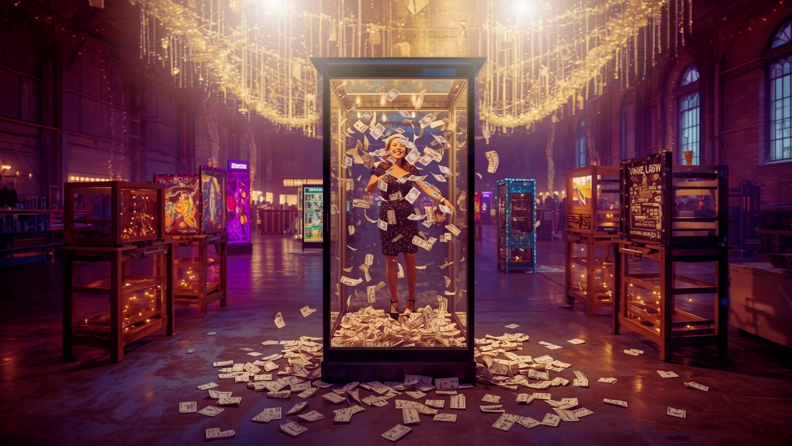 La cabine à billets