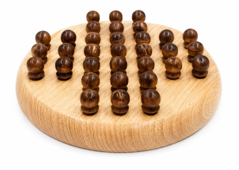 Solitaire en bois